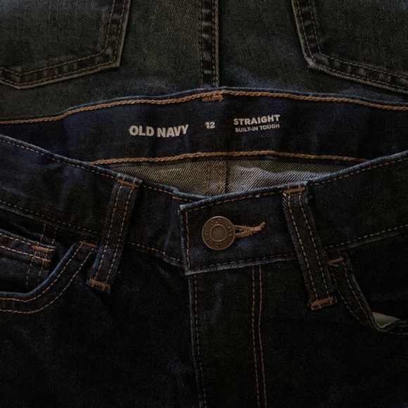 Old navy boys size 12 jeans 2 pairs 1 pair of Sonoma size 12 - Picture 4 of 5